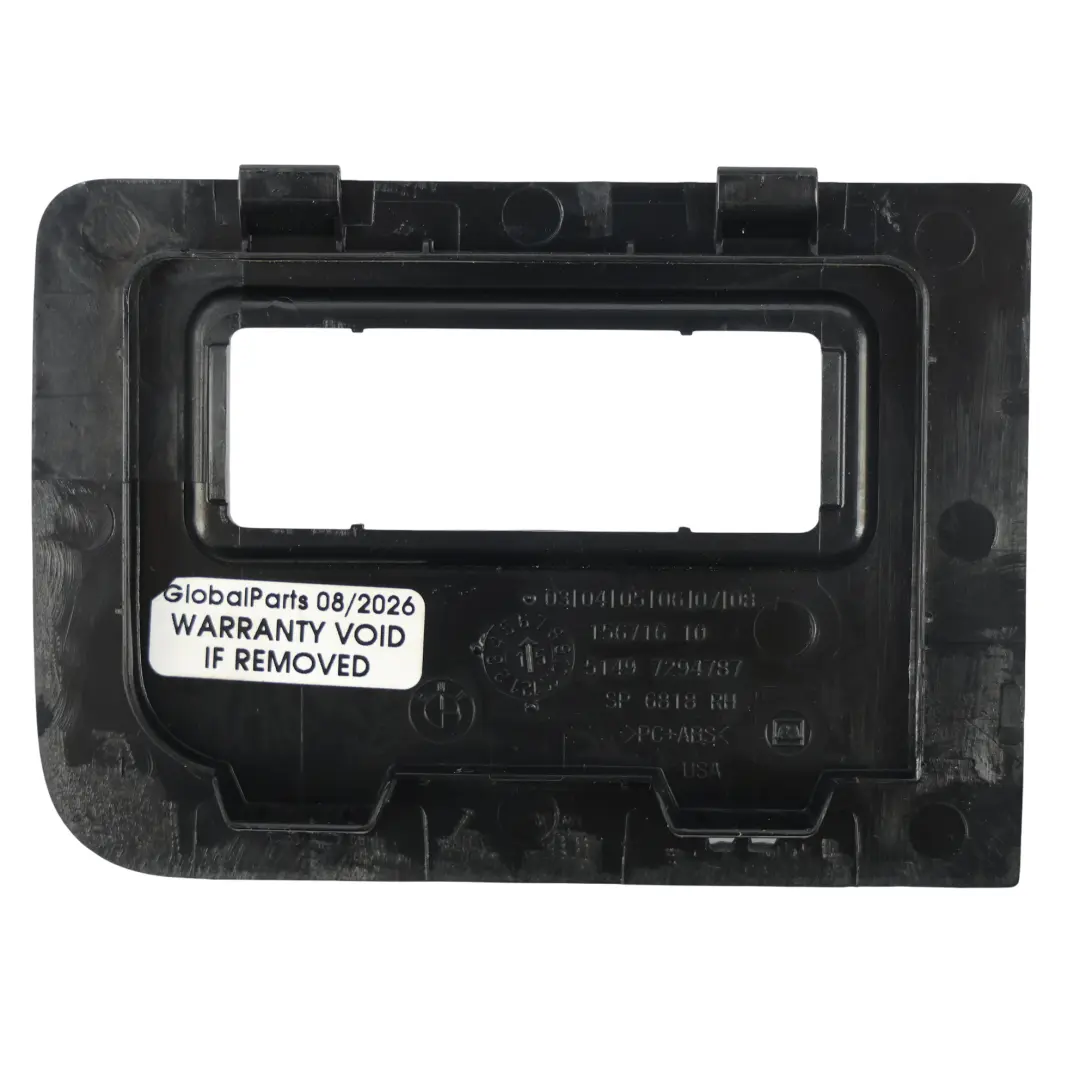 Boot Trunk Trim Panel Cover Light Surround Right O/S to BMW X5 F15 Rear with Part number 7294787 BMW X5 F15 Rear Boot Trunk Trim Panel Cover Light Surround Right O/S - SKU 7294787 - Part number 7294787