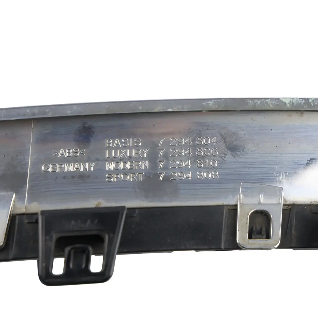 BMW F34 Gran Turismo Kühlergrill Vorne Rechts Chrom Schwarz - SKU 7294804-1 - Teilenummer 7294804