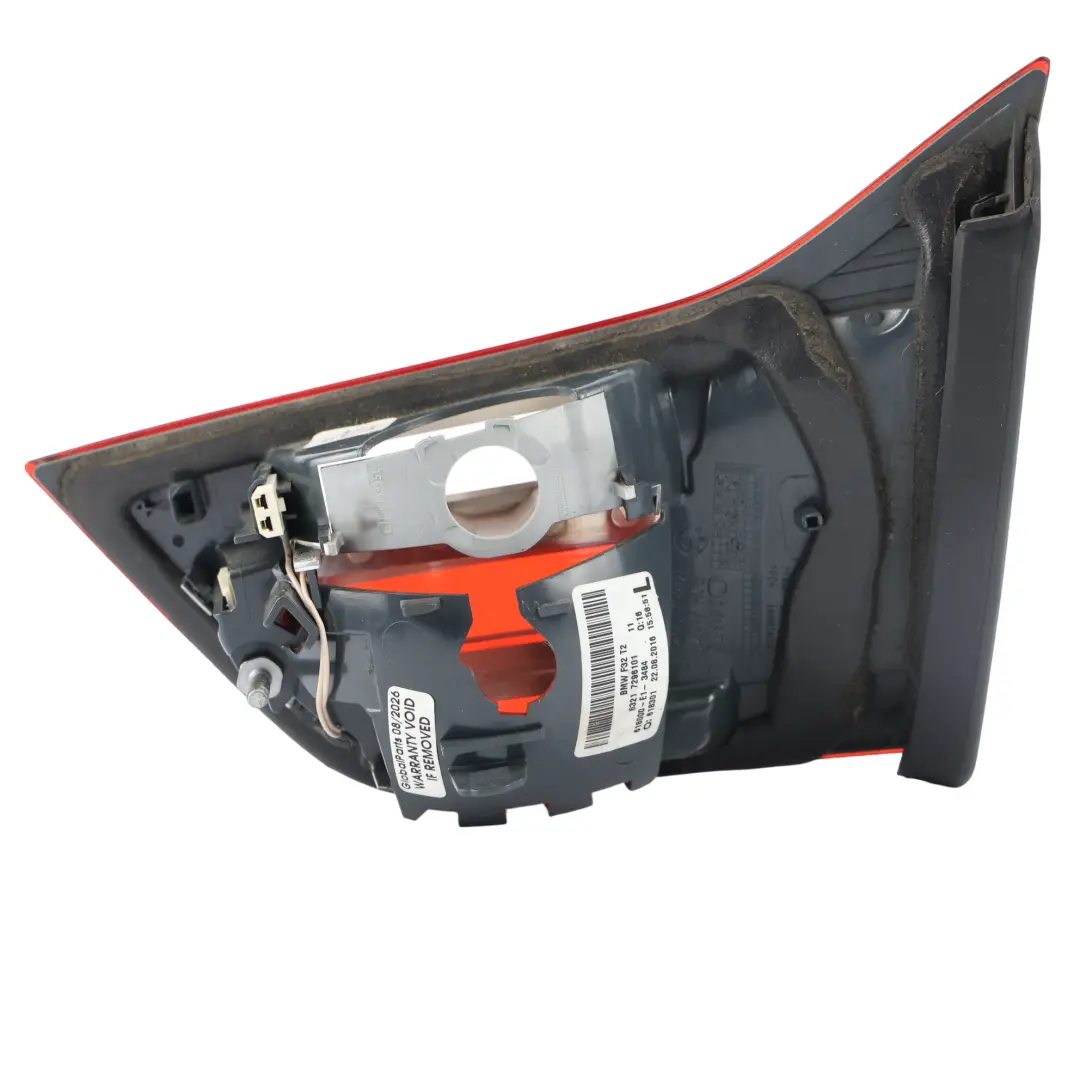 BMW F32 F33 F36 Feu Arrière Gauche Hayon Coffre - SKU 7296101-3 - Numéro de pièce 7296101