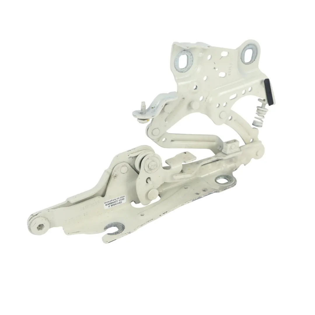 Mini F55 F56 F57 Cerniera Cofano Motore Sinistra Bianco Pepe - SKU 7300565-PW - Numero di parte 7300565