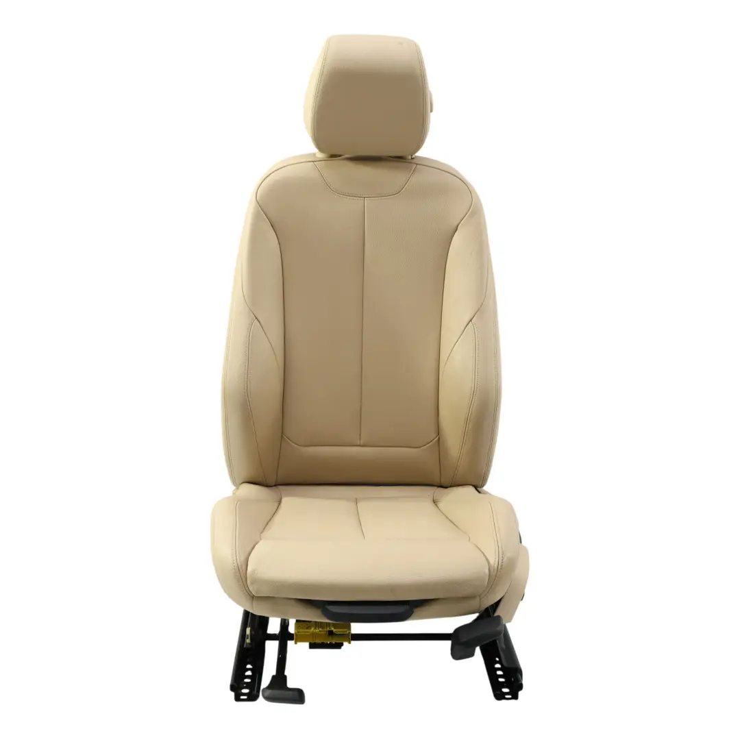 Sportsitz Vorne Beheizt Elektrisch Links Leder Veneto Beige für BMW F30 F31 mit Teilenummer 7303735 BMW F30 F31 Sportsitz Vorne Beheizt Elektrisch Links Leder Veneto Beige - SKU 7303735-1 - Teilenummer 7303735