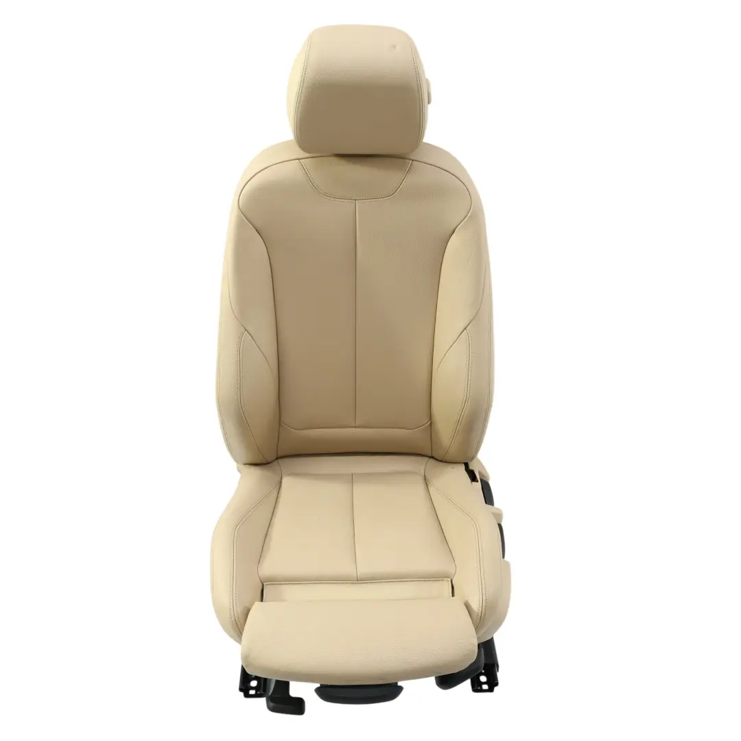 Front Sport Seat Heated Electric Left N/S Leather Veneto Beige to BMW F30 F31 with Part number 7303735 BMW F30 F31 Front Sport Seat Heated Electric Left N/S Leather Veneto Beige - SKU 7303735-1 - Part number 7303735