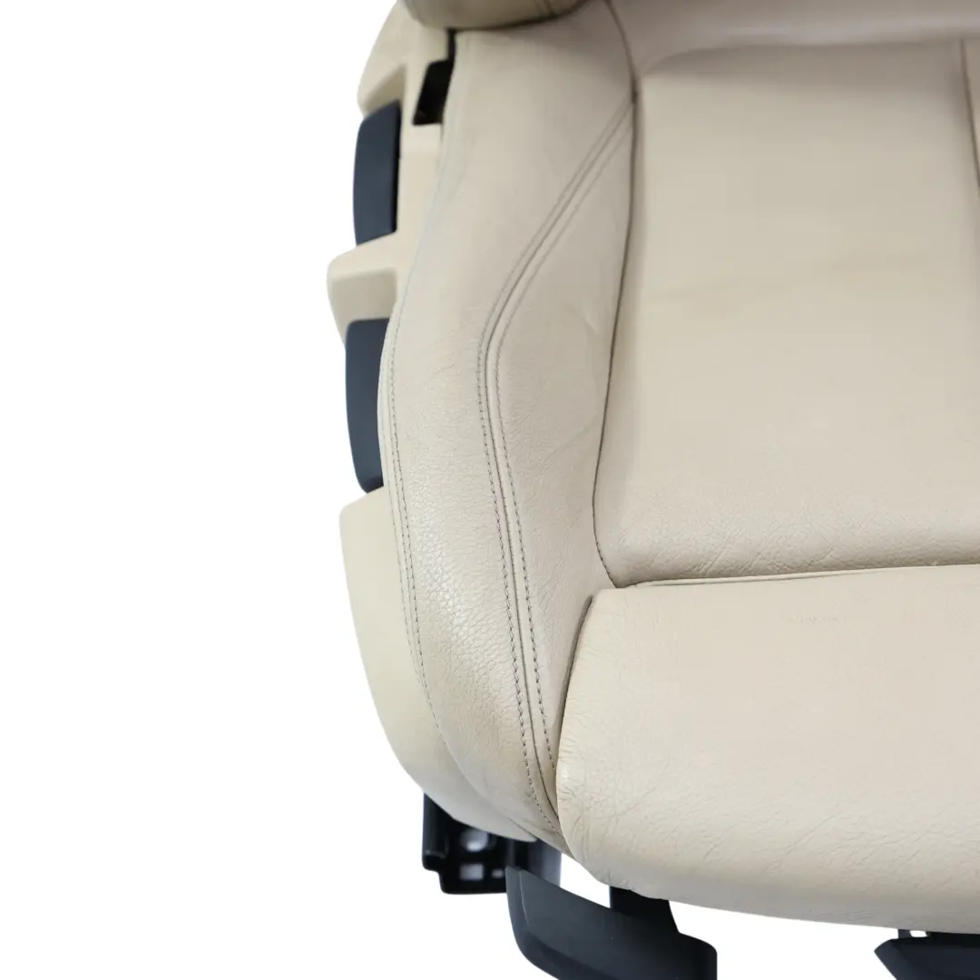 BMW F30 F31 Siège Sport Avant Chauffant Électrique Droit Cuir Veneto Beige - SKU 7303736-1 - Numéro de pièce 7303736