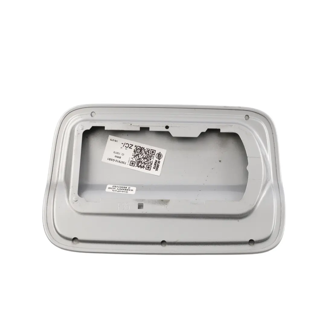 BMW F36 Gran Coupé Fuel Cover Fill In Flap Filler Cap Glacier Silber - A83 - SKU 7307912-GSB1 - Part number 7307912