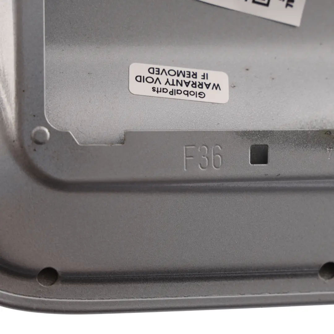 BMW F36 Gran Coupé Fuel Cover Fill In Flap Filler Cap Glacier Silber - A83 - SKU 7307912-GSB1 - Part number 7307912