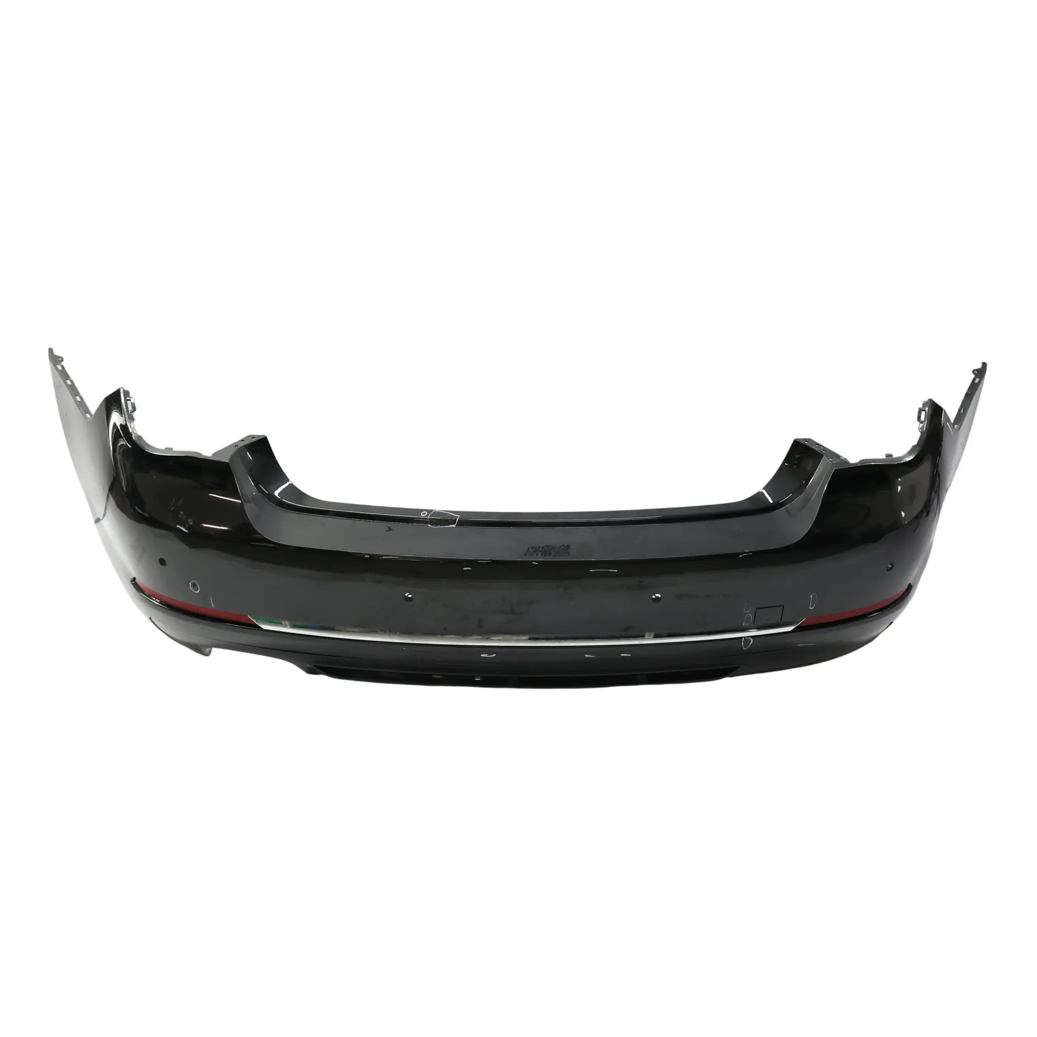 BMW F01 LCI Rear Bumper Trim Panel Cover Black Sapphire Metallic - 475