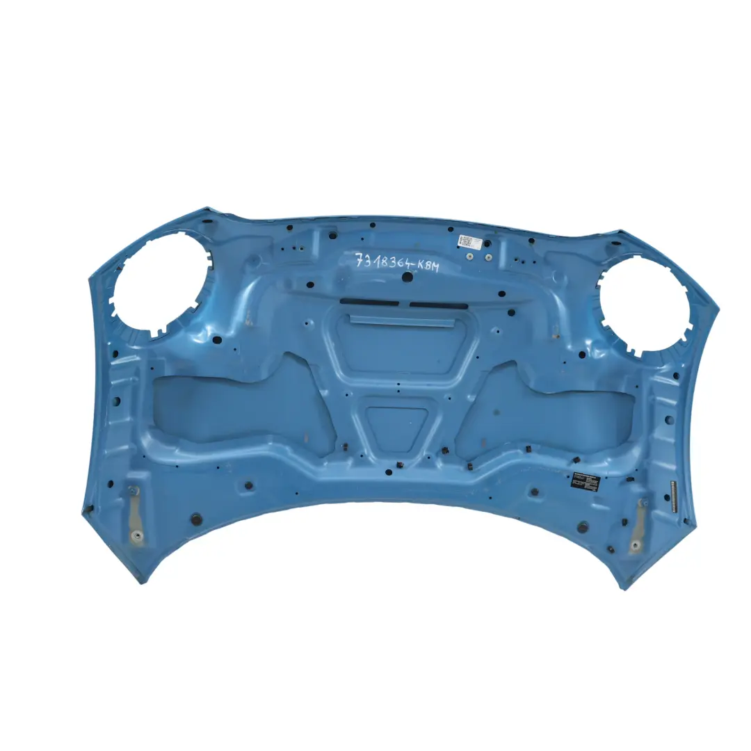 Hood Bonnet Engine Cover Panel to Mini R55 R56 R57 with Part number 7318364 Mini R55 R56 R57 Hood Bonnet Engine Cover Panel - SKU 7318364-KBM - Part number 7318364
