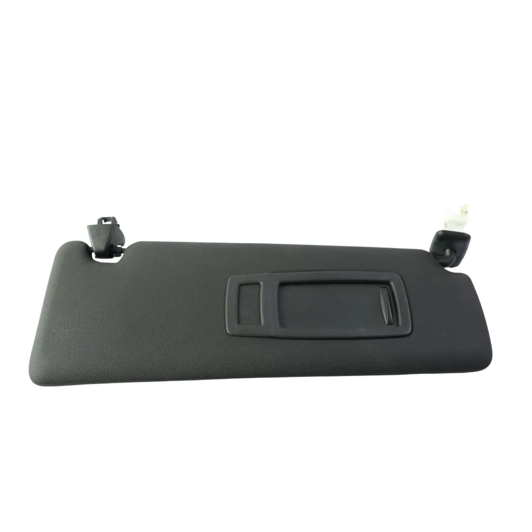 Sun Visor Cover Panel Black Right O/S to BMW F30 F31 F32 F34 F36 with Part number 7322294 BMW F30 F31 F32 F34 F36 Sun Visor Cover Panel Black Right O/S - SKU 7322294-1 - Part number 7322294