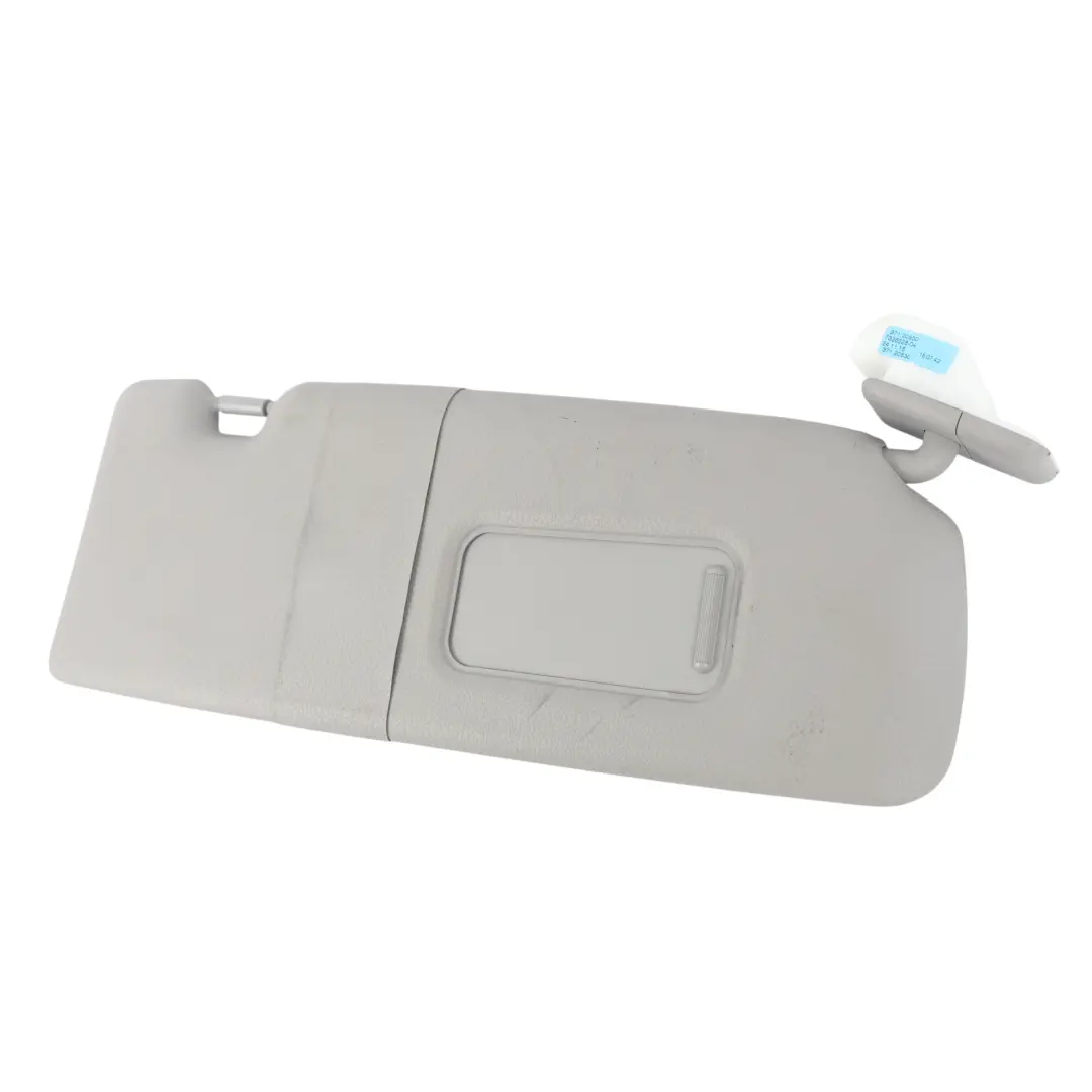 Cubierta Visera Sol Gris Derecha para BMW F20 F21 F22 F30 F31 F34 con número de pieza 7325410 BMW F20 F21 F22 F30 F31 F34 Cubierta Visera Sol Gris Derecha - SKU 7325410 - Número de pieza 7325410