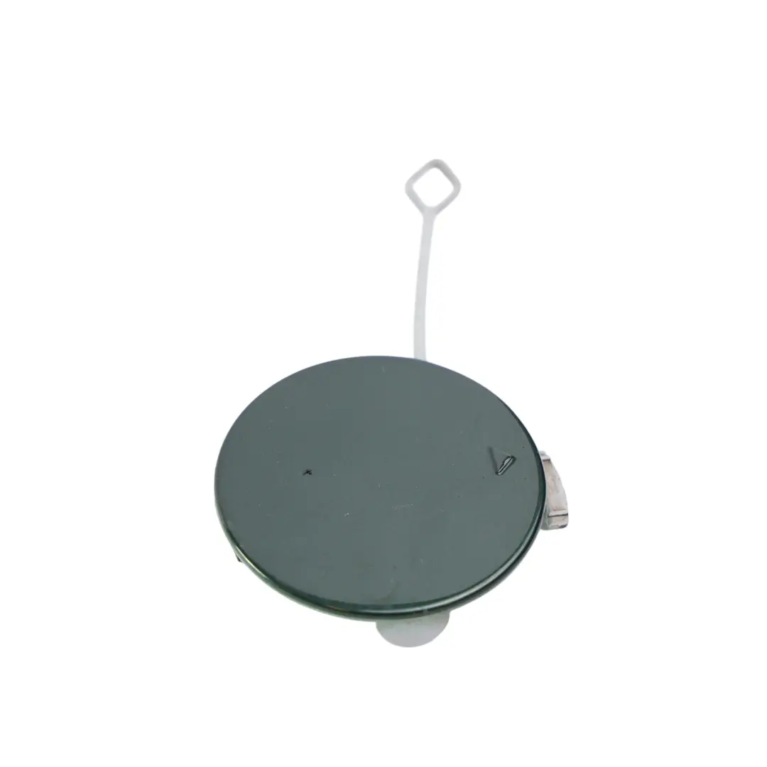 Bumper Towing Eye Hook Cover Left N/S British Racing Green II B22 to Mini F55 Rear with Part number 7328565 Mini F55 Rear Bumper Towing Eye Hook Cover Left N/S British Racing Green II B22 - SKU 7328565-BRGII - Part number 7328565