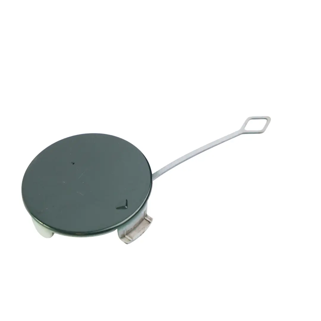 Bumper Towing Eye Hook Cover Left N/S British Racing Green II B22 to Mini F55 Rear with Part number 7328565 Mini F55 Rear Bumper Towing Eye Hook Cover Left N/S British Racing Green II B22 - SKU 7328565-BRGII - Part number 7328565