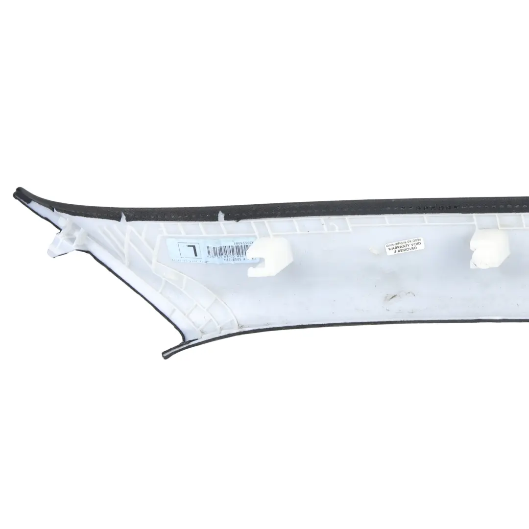 BMW F26 X4 Panel Cubierta Moldura Pilar A Interior Izquierdo Negro - SKU 7337603 - Número de pieza 7337603