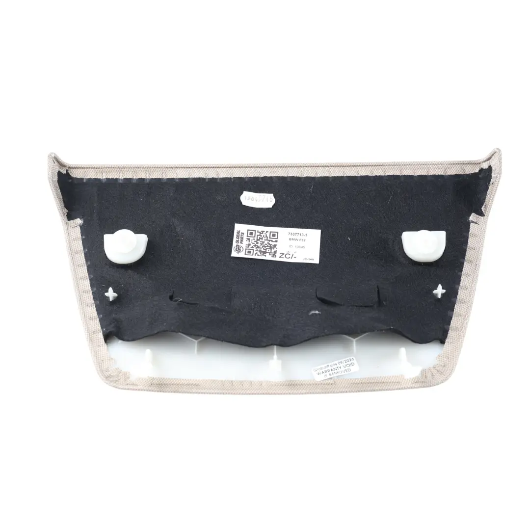 Copertura Luce Stop Cielo Posteriore Oyster per BMW F32 F32 LCI con numero di parte 7337713 BMW F32 F32 LCI Copertura Luce Stop Cielo Posteriore Oyster - SKU 7337713-1 - Numero di parte 7337713