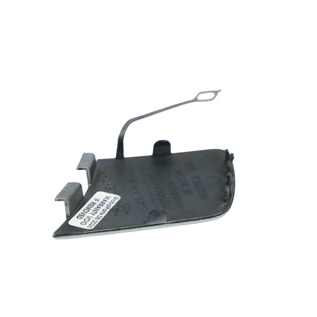 Copertura Gancio Traino Anteriore Argento Glacier Metallizzato A83 per BMW X1 E84 con numero di parte 7345034 BMW X1 E84 Copertura Gancio Traino Anteriore Argento Glacier Metallizzato A83 - SKU 7345034-GSB - Numero di parte 7345034