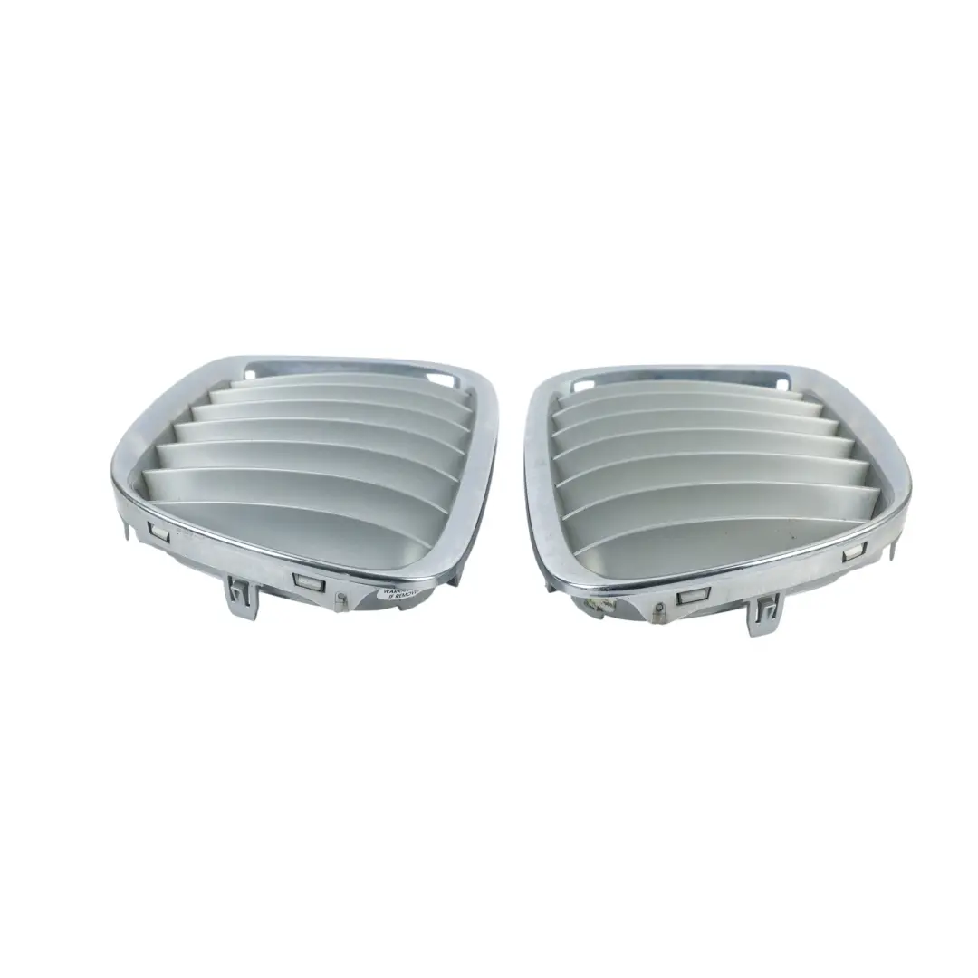 Front Bumper Ornamental Kidney Grille Set Left Right N/O/S to BMW E84 with Part number 7347669 BMW E84 Front Bumper Ornamental Kidney Grille Set Left Right N/O/S - SKU 7347669 - Part number 7347669