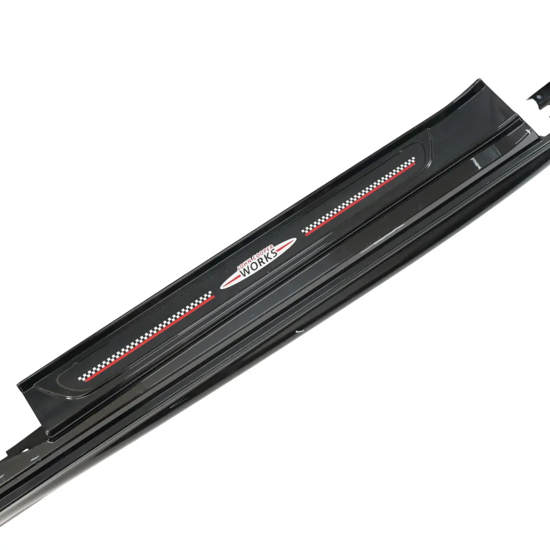 Side Skirt Left N/S JCW Sill Side Cover Rocker Panel Midnight Black A94 to Mini F56 with Part number 7352151 Mini F56 Side Skirt Left N/S JCW Sill Side Cover Rocker Panel Midnight Black A94 - SKU 7352151-MNB - Part number 7352151