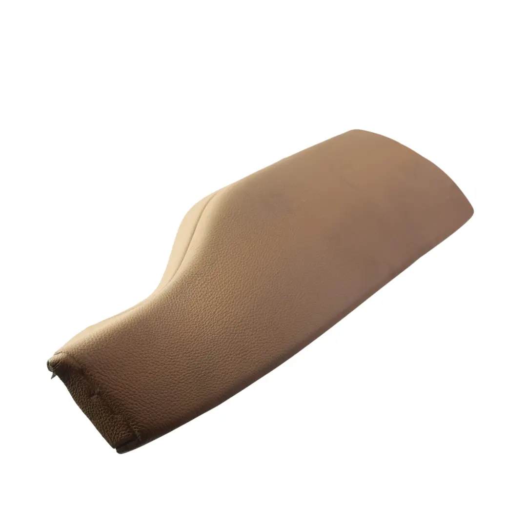 Finisher Right O/S Bench Side Lateral Cover Leather Brown to BMW F32 Rear Seat with Part number 7352738 BMW F32 Rear Seat Finisher Right O/S Bench Side Lateral Cover Leather Brown - SKU 7352738 - Part number 7352738