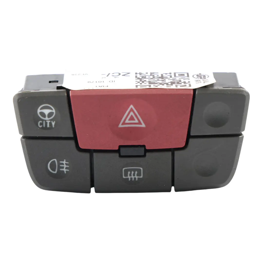 MK2 Warnblinkanlage Nebelscheinwerfer Schalter für Fiat Panda mit Teilenummer 735357113 Fiat Panda MK2 Warnblinkanlage Nebelscheinwerfer Schalter - SKU 735357113 - Teilenummer 735357113