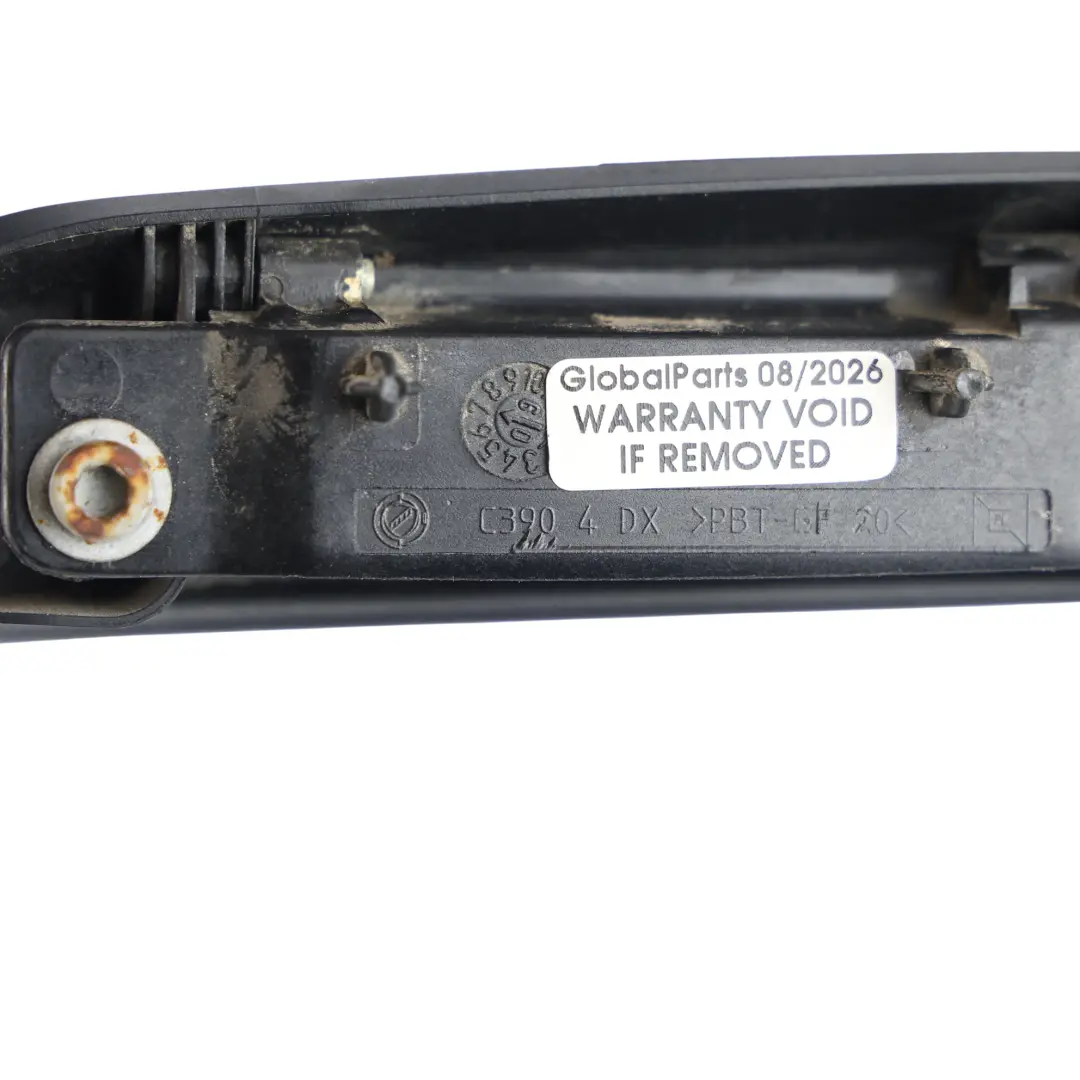 Fiat Panda Mk2 Rear Door Handle Grab Trim Cover Right O/S Side Black - SKU 735371235 - Part number 735371235
