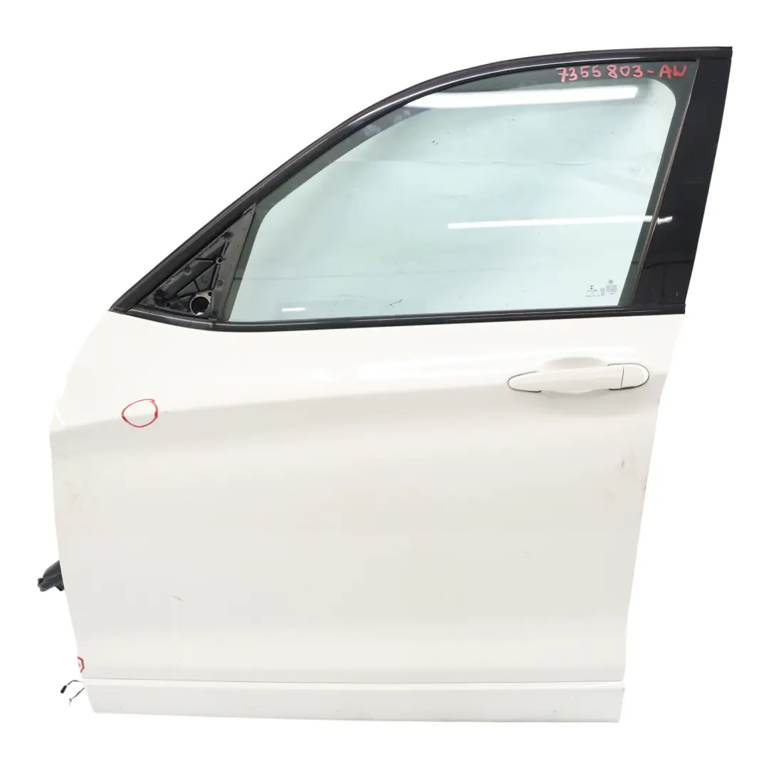 BMW X3 F25 Tür vorne links Alpinweiss Alpinweiss 3 - 300 - SKU 7355803-AW - Teilenummer 7355803