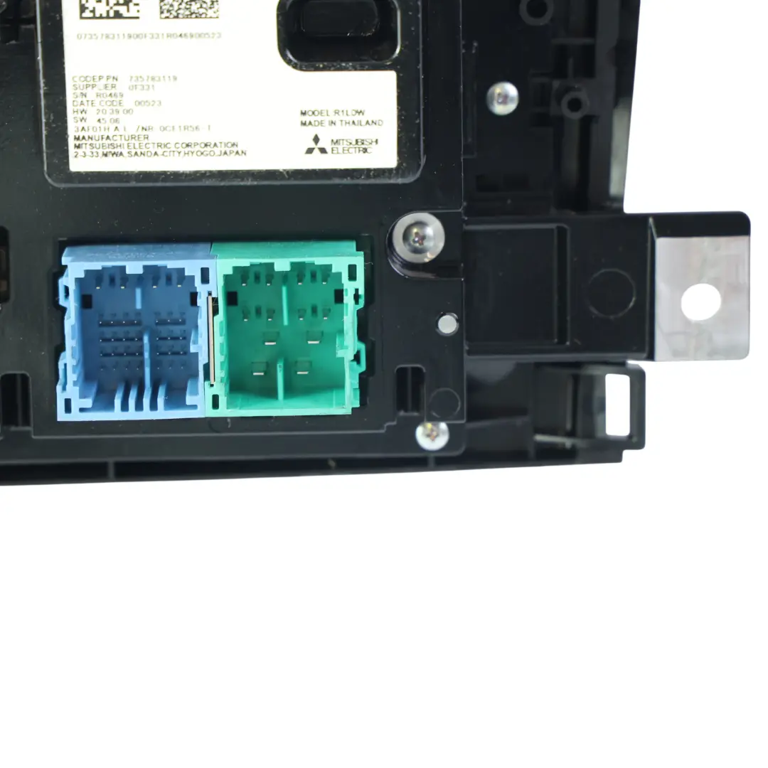 Fiat Ducato Peugeot Boxer RadioPlayer Multimedia Display Screen - SKU 735783119 - Part number 735783119