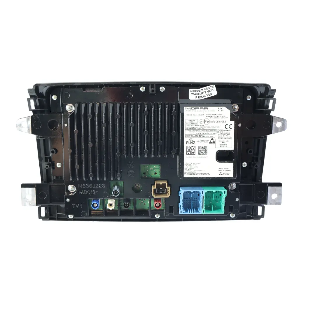 RadioPlayer Multimedia Display Screen to Fiat Ducato Peugeot Boxer with Part number 735783119 Fiat Ducato Peugeot Boxer RadioPlayer Multimedia Display Screen - SKU 735783119 - Part number 735783119