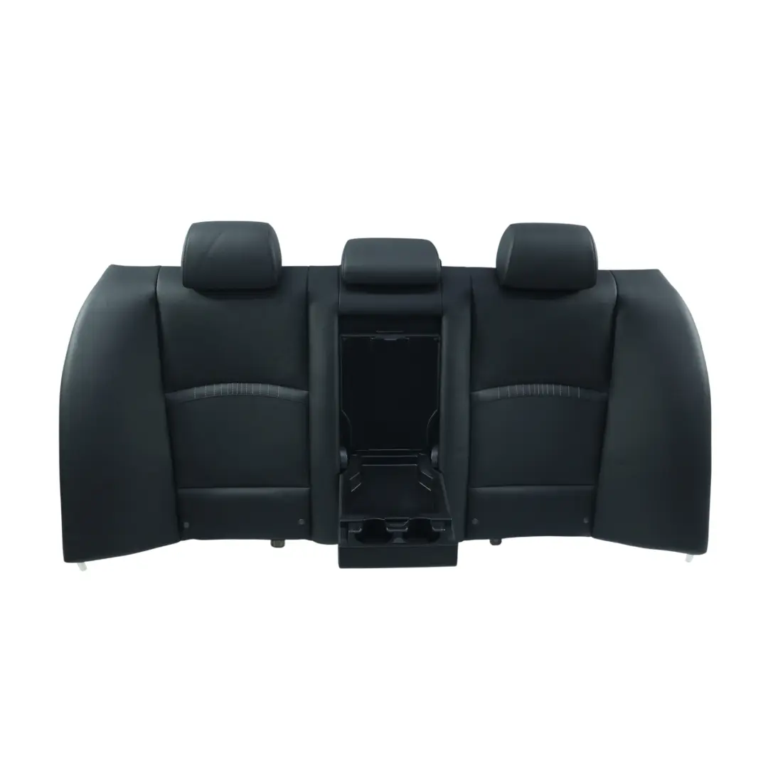 Bench Couch Backrest Leather Black to BMW F10 LCI M Sport Rear Seat with Part number 7358371 BMW F10 LCI M Sport Rear Seat Bench Couch Backrest Leather Black - SKU 7358371 - Part number 7358371