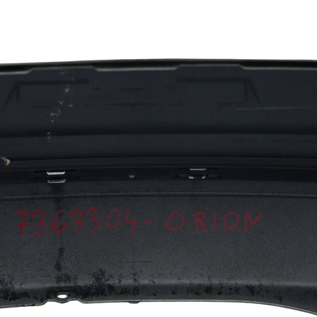 BMW F32 F33 Rear Bumper Trim Panel PDC Orionsilber Orion Silver Metallic - A92 - SKU 7363304-ORION - Part number 7363304