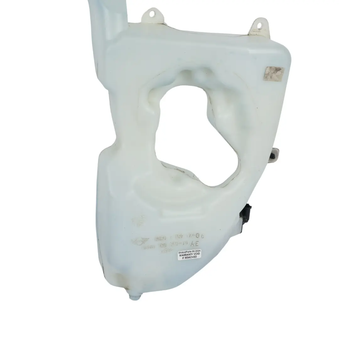 Windscreen Windshield Washer Bottle Fluid Reservoir to Mini R55 R56 R57 R58 with Part number 61667368642 Mini R55 R56 R57 R58 Windscreen Windshield Washer Bottle Fluid Reservoir - SKU 7368642 - Part number 61667368642