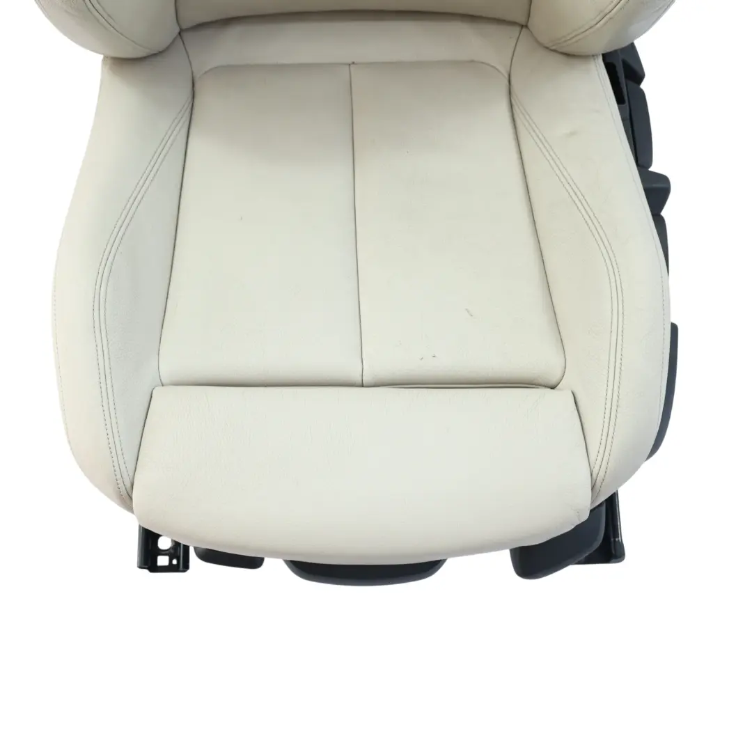 Front Seat M Sport Heated Left N/S Leather Dakota Ivory White to BMW F36 with Part number 7369309 BMW F36 Front Seat M Sport Heated Left N/S Leather Dakota Ivory White - SKU 7369309-3 - Part number 7369309