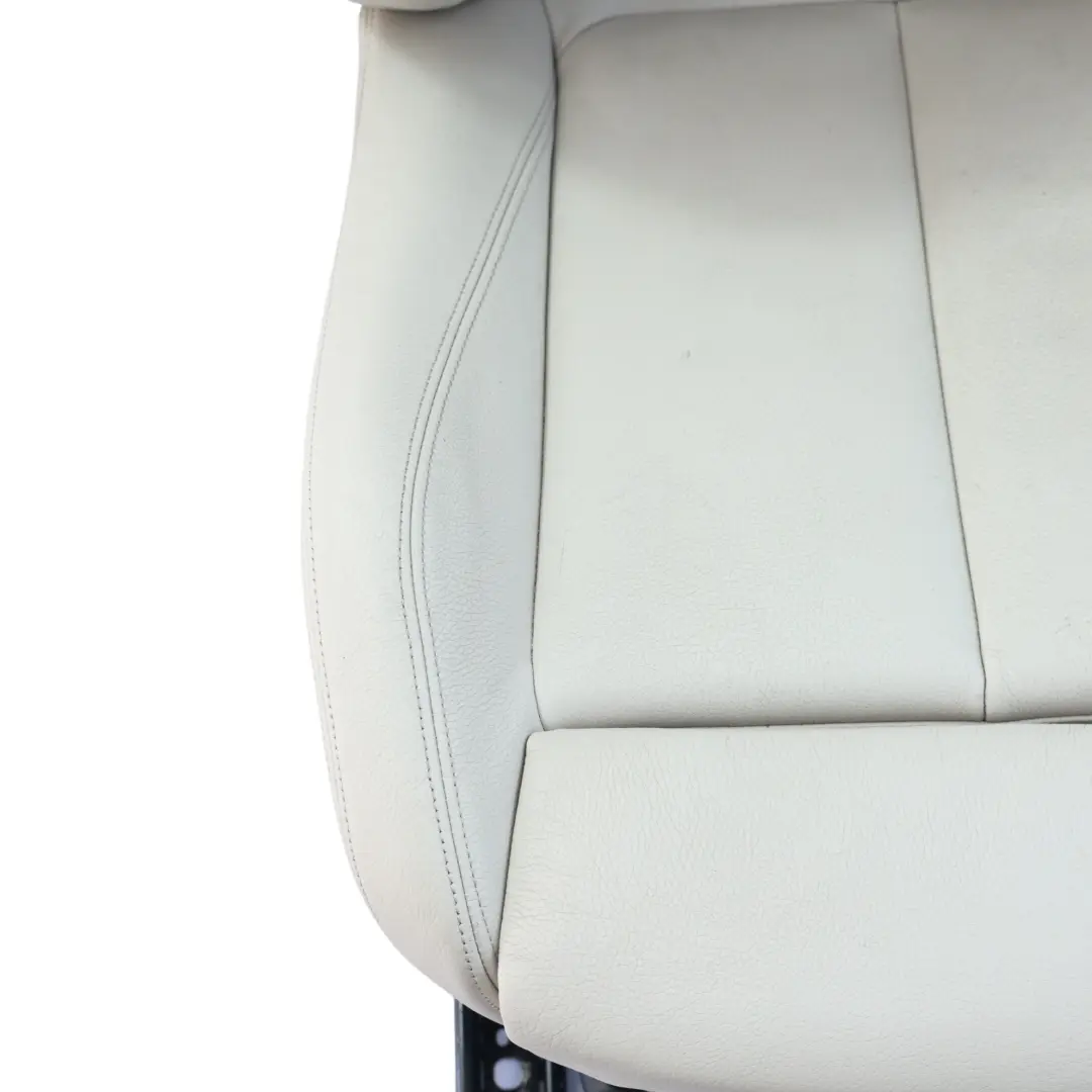 Front Seat M Sport Heated Left N/S Leather Dakota Ivory White to BMW F36 with Part number 7369309 BMW F36 Front Seat M Sport Heated Left N/S Leather Dakota Ivory White - SKU 7369309-3 - Part number 7369309