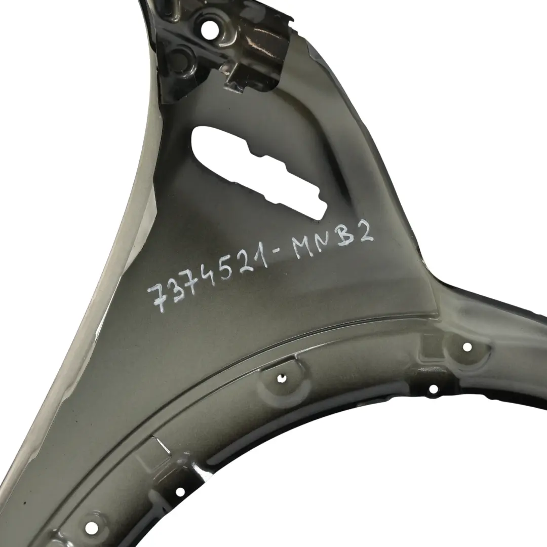 Wing Side Panel Fender Front Left N/S Midnight Black Metallic - A94 to Mini F55 F56 with Part number 7374521 Mini F55 F56 Wing Side Panel Fender Front Left N/S Midnight Black Metallic - A94 - SKU 7374521-MNB2 - Part number 7374521