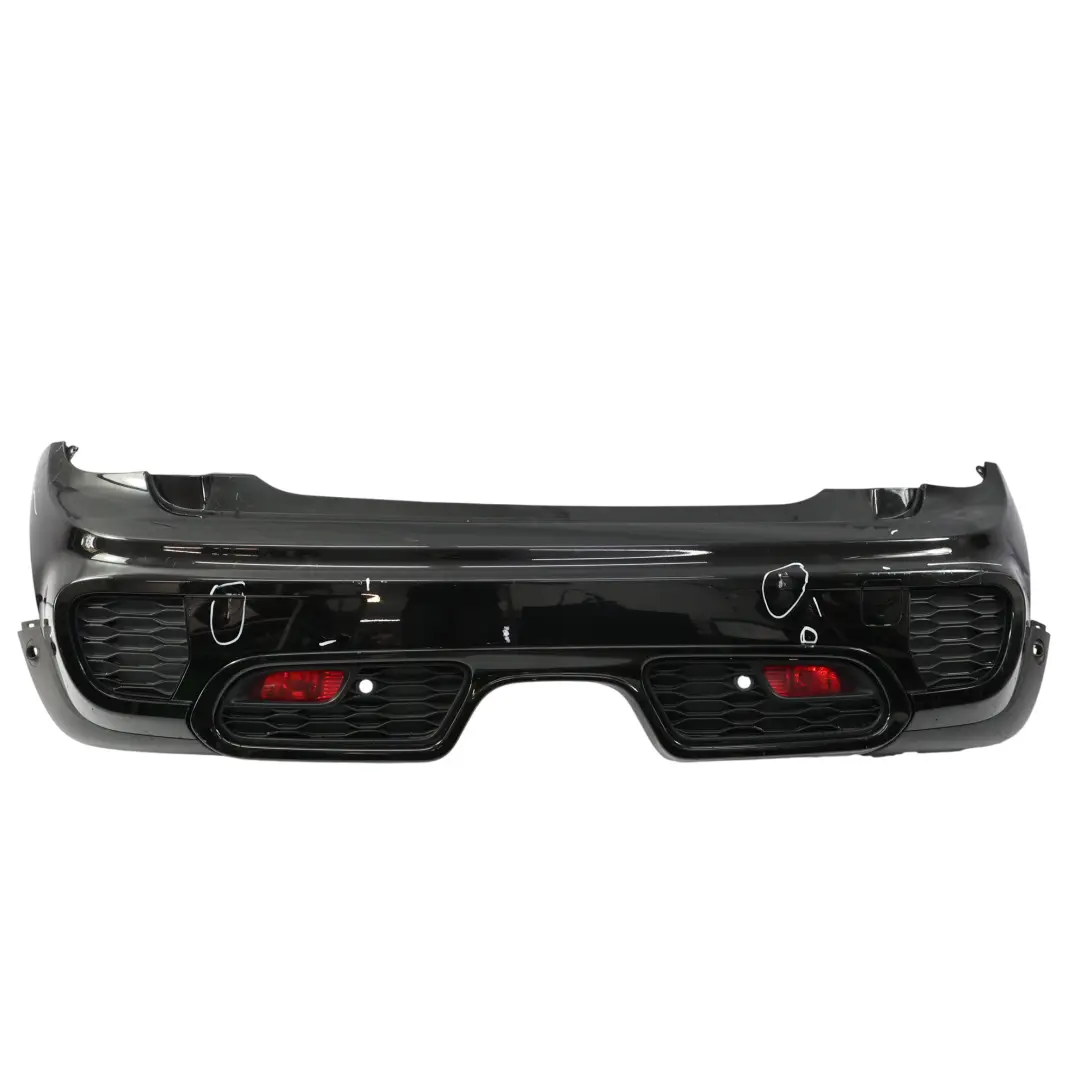 Mini F56 Hintere Stoßstange JCW Zierleiste Abdeckung Midnight Black Metallic A94 - SKU 7382173-MNB - Teilenummer 7382173