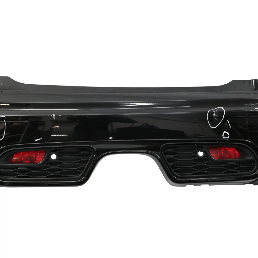 Mini F56 Hintere Stoßstange JCW Zierleiste Abdeckung Midnight Black Metallic A94 - SKU 7382173-MNB - Teilenummer 7382173