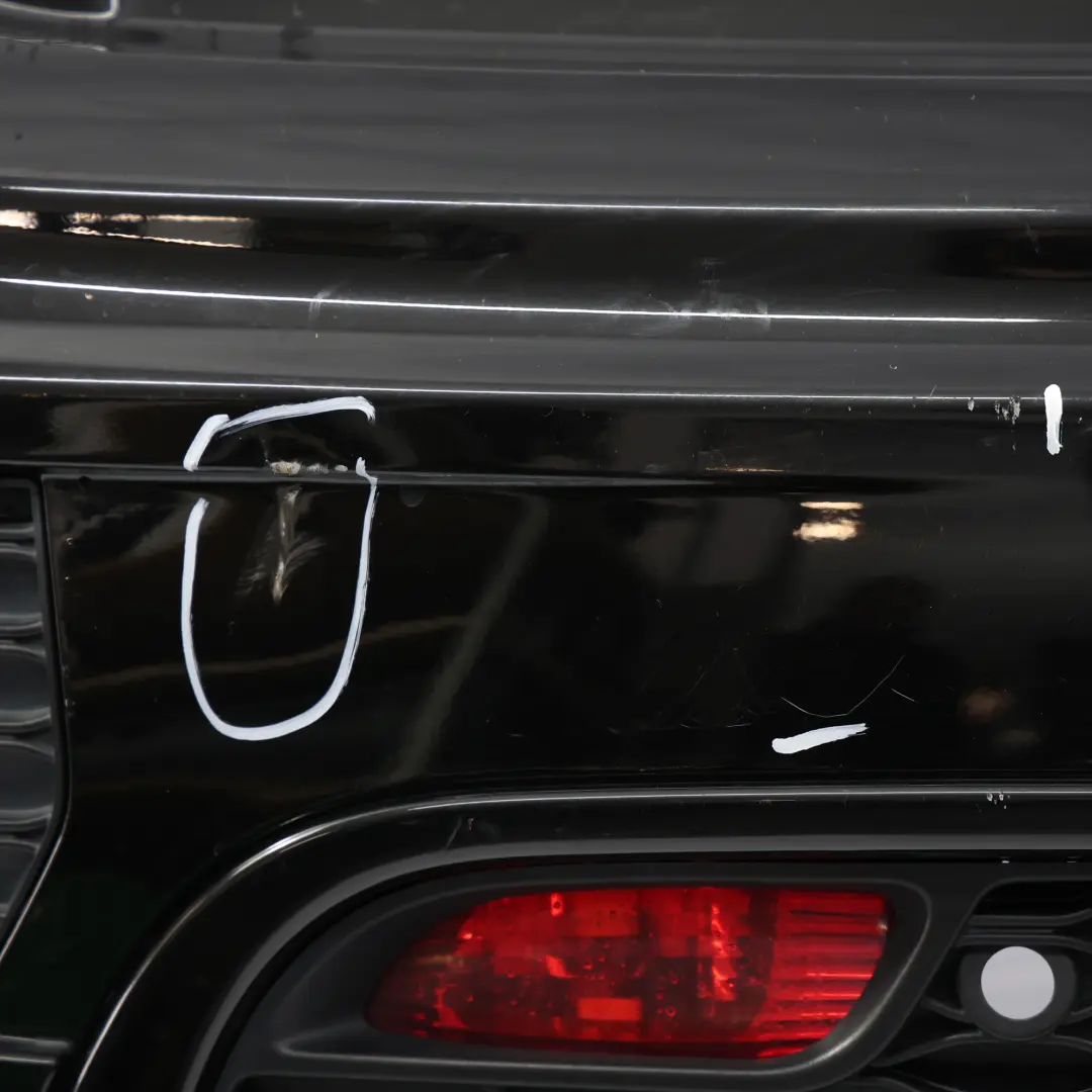 Mini F56 Hintere Stoßstange JCW Zierleiste Abdeckung Midnight Black Metallic A94 - SKU 7382173-MNB - Teilenummer 7382173