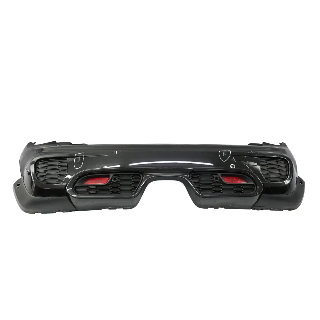 Mini F56 Hintere Stoßstange JCW Zierleiste Abdeckung Midnight Black Metallic A94 - SKU 7382173-MNB - Teilenummer 7382173