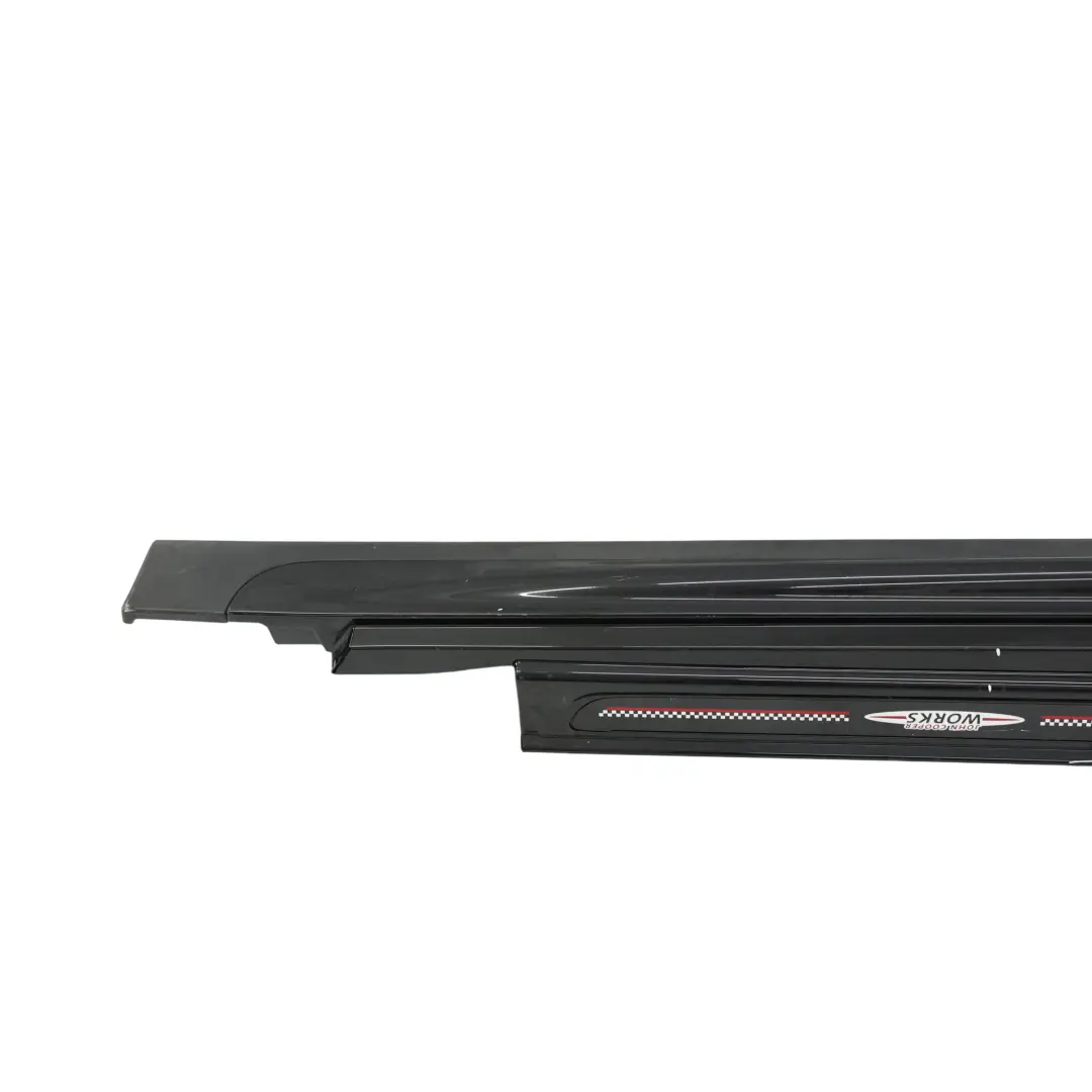 Mini F56 F57 Gonna laterale destra JCW Copertura soglia Midnight Black A94 - SKU 7382182-MNB2 - Numero di parte 7382182