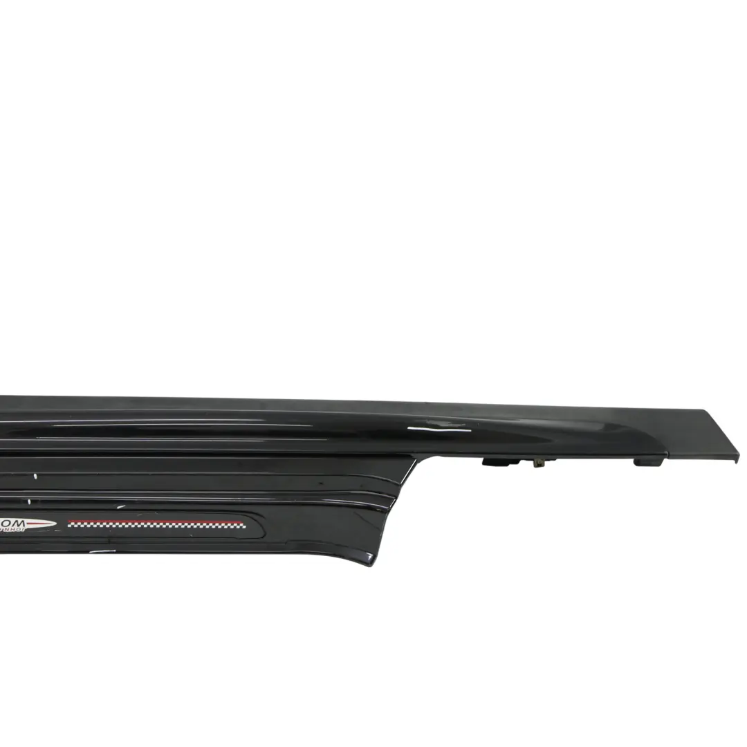 Mini F56 F57 Side Skirt Right O/S JCW Sill Cover Rocker Panel Midnight Black A94 - SKU 7382182-MNB2 - Part number 7382182