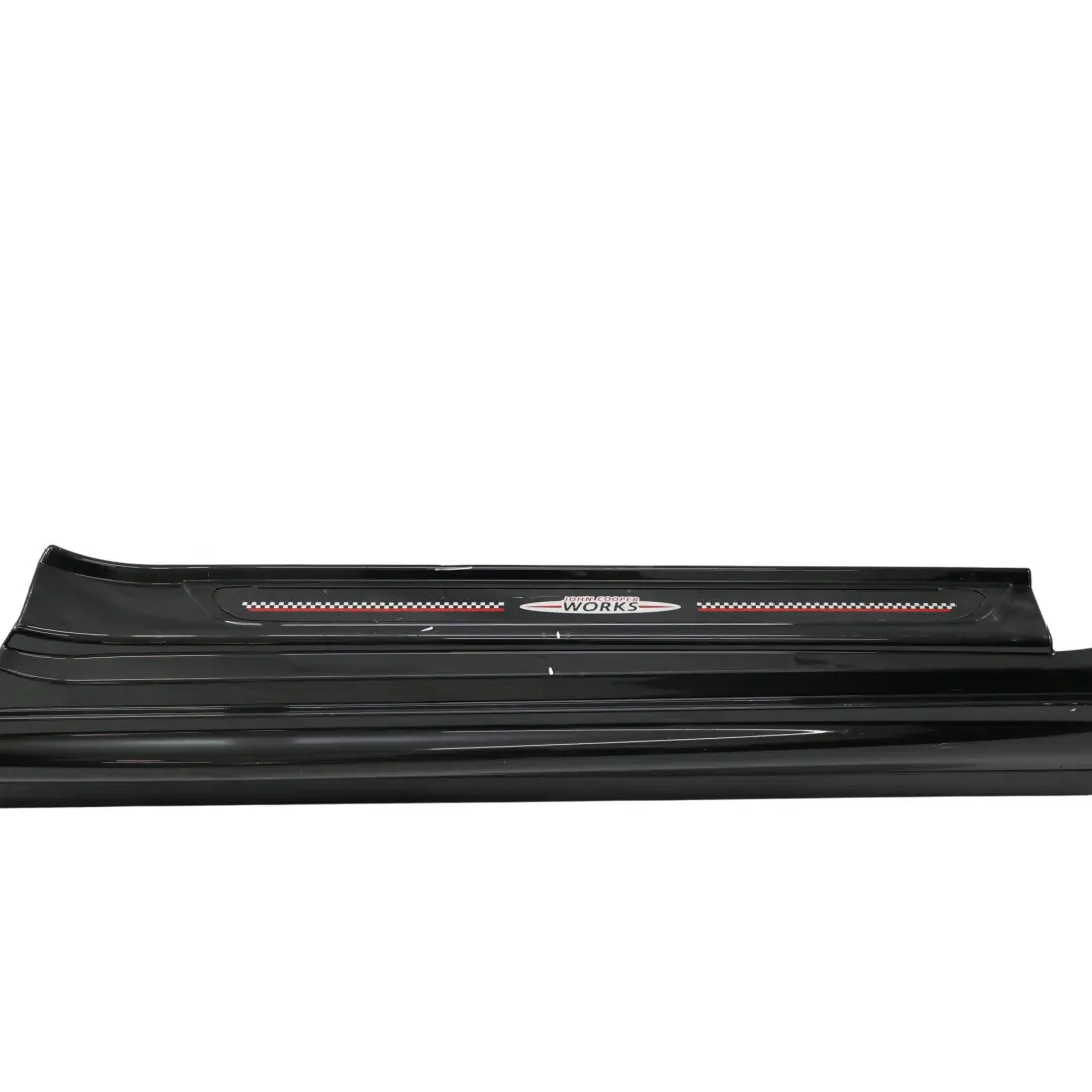 Mini F56 F57 Seitenschweller rechts JCW Schwellerverkleidung Midnight Black A94 - SKU 7382182-MNB2 - Teilenummer 7382182