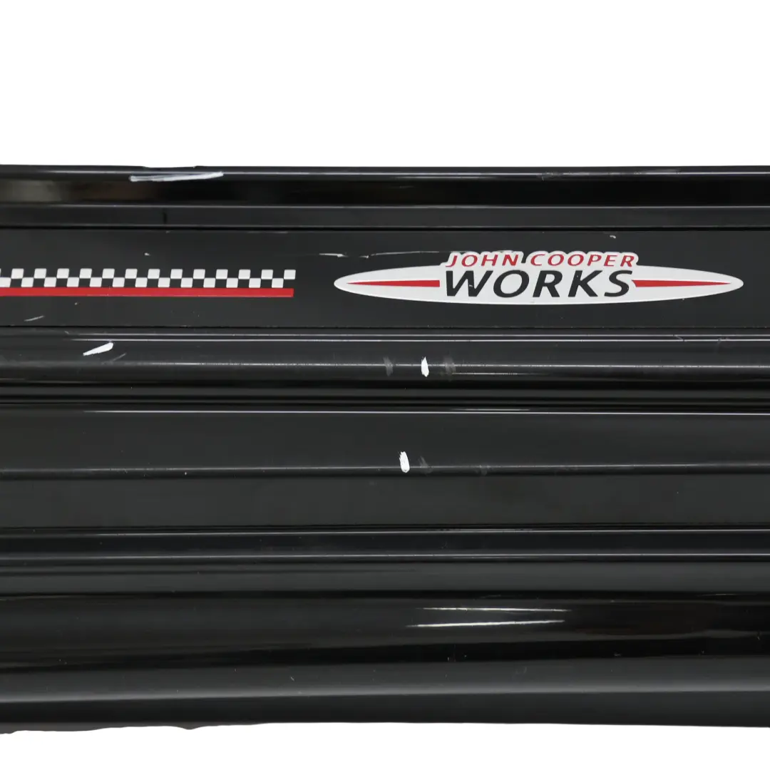 Mini F56 F57 Side Skirt Right O/S JCW Sill Cover Rocker Panel Midnight Black A94 - SKU 7382182-MNB2 - Part number 7382182