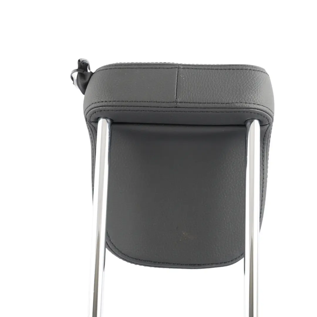 3rd Row Headrest Black Leather Head Restraint to BMW F46 Gran Tourer Rear Seat with Part number 7385999 BMW F46 Gran Tourer Rear Seat 3rd Row Headrest Black Leather Head Restraint - SKU 7385999 - Part number 7385999