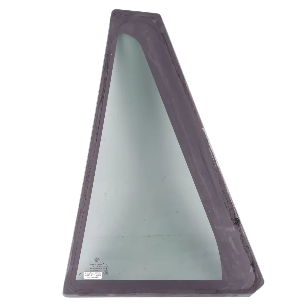 BMW X5 F15 Door Fixed Window Glass Rear Right O/S Triangle SSG Black AS3 - SKU 7289686 - Part number 7289686