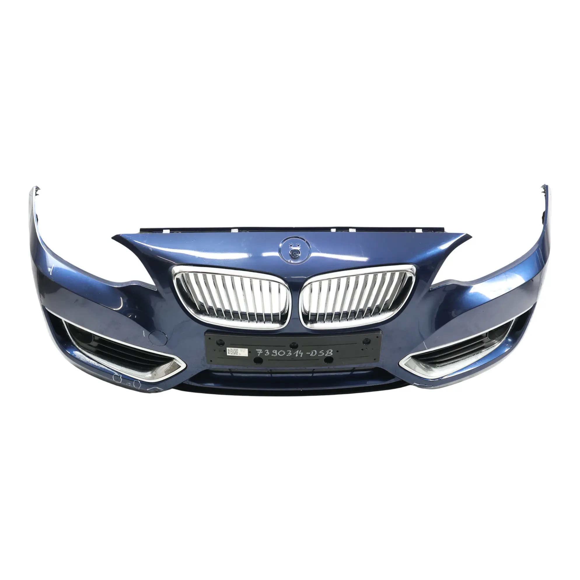 BMW F23 Nakładka Zderzaka Przedniego Tiefseeblau Metallic 7390314