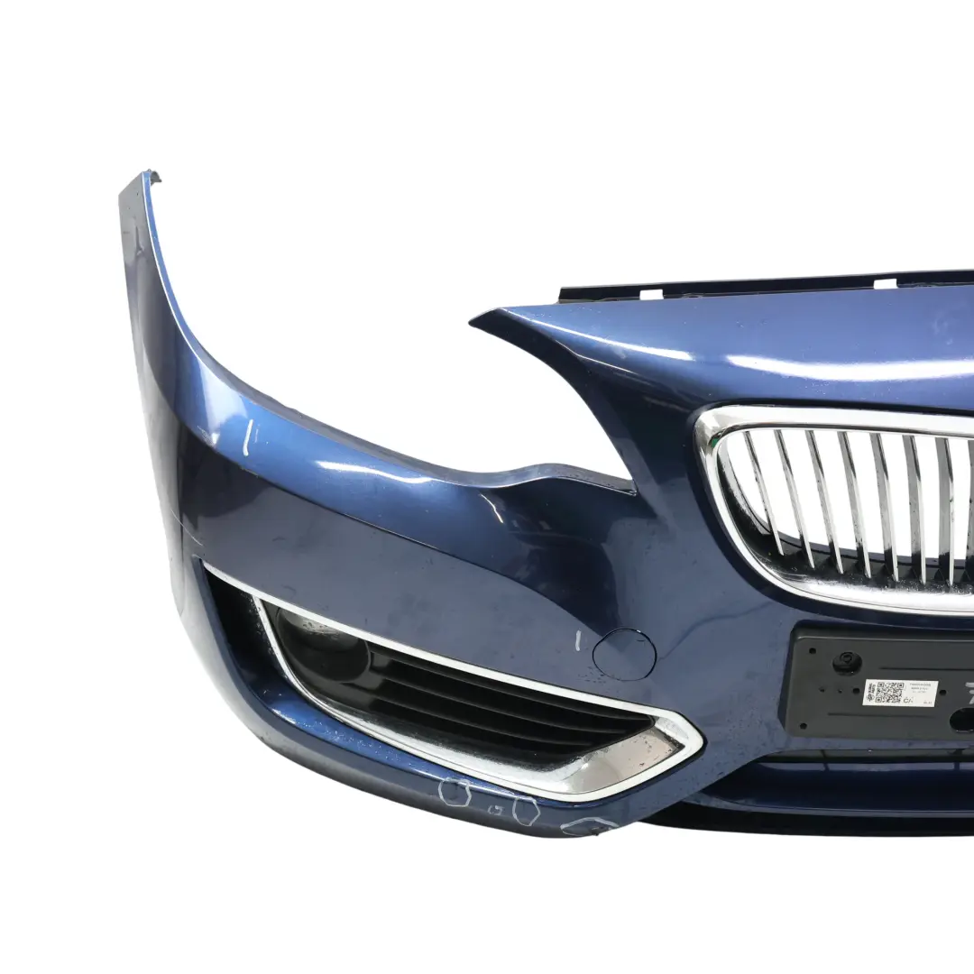 BMW F23 Nakładka Zderzaka Przedniego Tiefseeblau Metallic - SKU 7390314-DSB - Numer Części 7390314