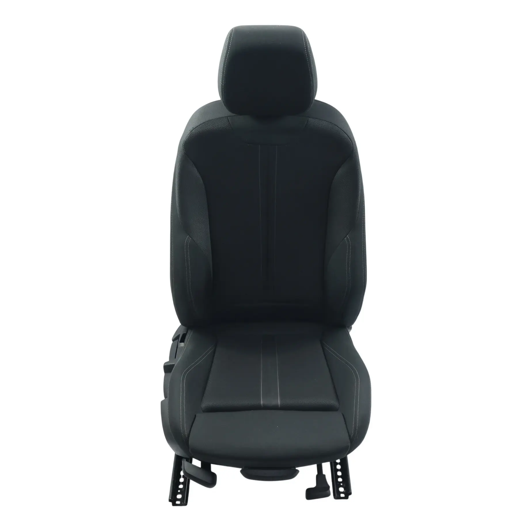 BMW F20 LCI Front Seat M Sport Heated Right O/S Cloth Fabric Anthracite Grey