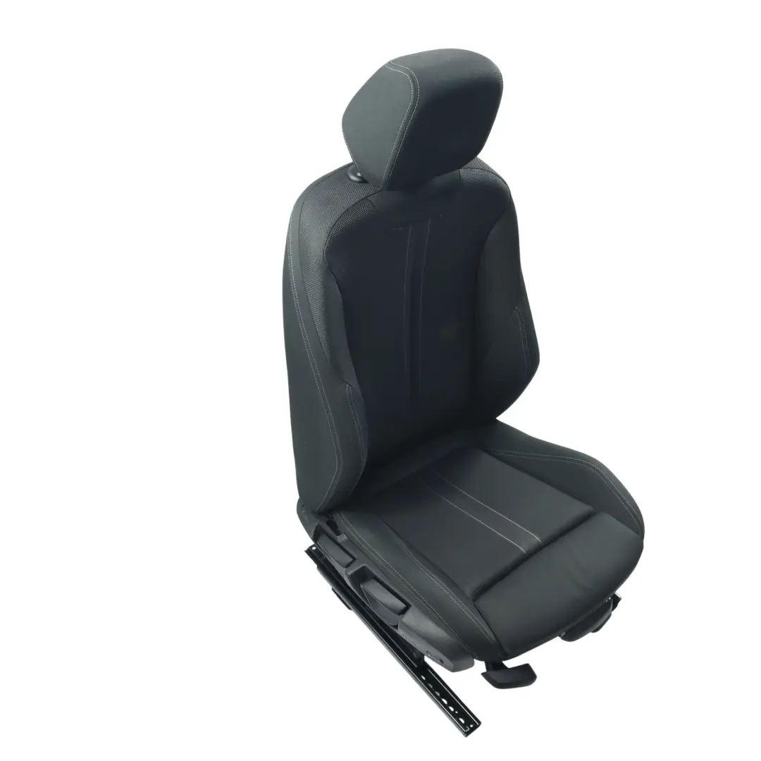 Front Seat M Sport Heated Right O/S Cloth Fabric Anthracite Grey to BMW F20 LCI with Part number 7392458 BMW F20 LCI Front Seat M Sport Heated Right O/S Cloth Fabric Anthracite Grey - SKU 7392458-2 - Part number 7392458