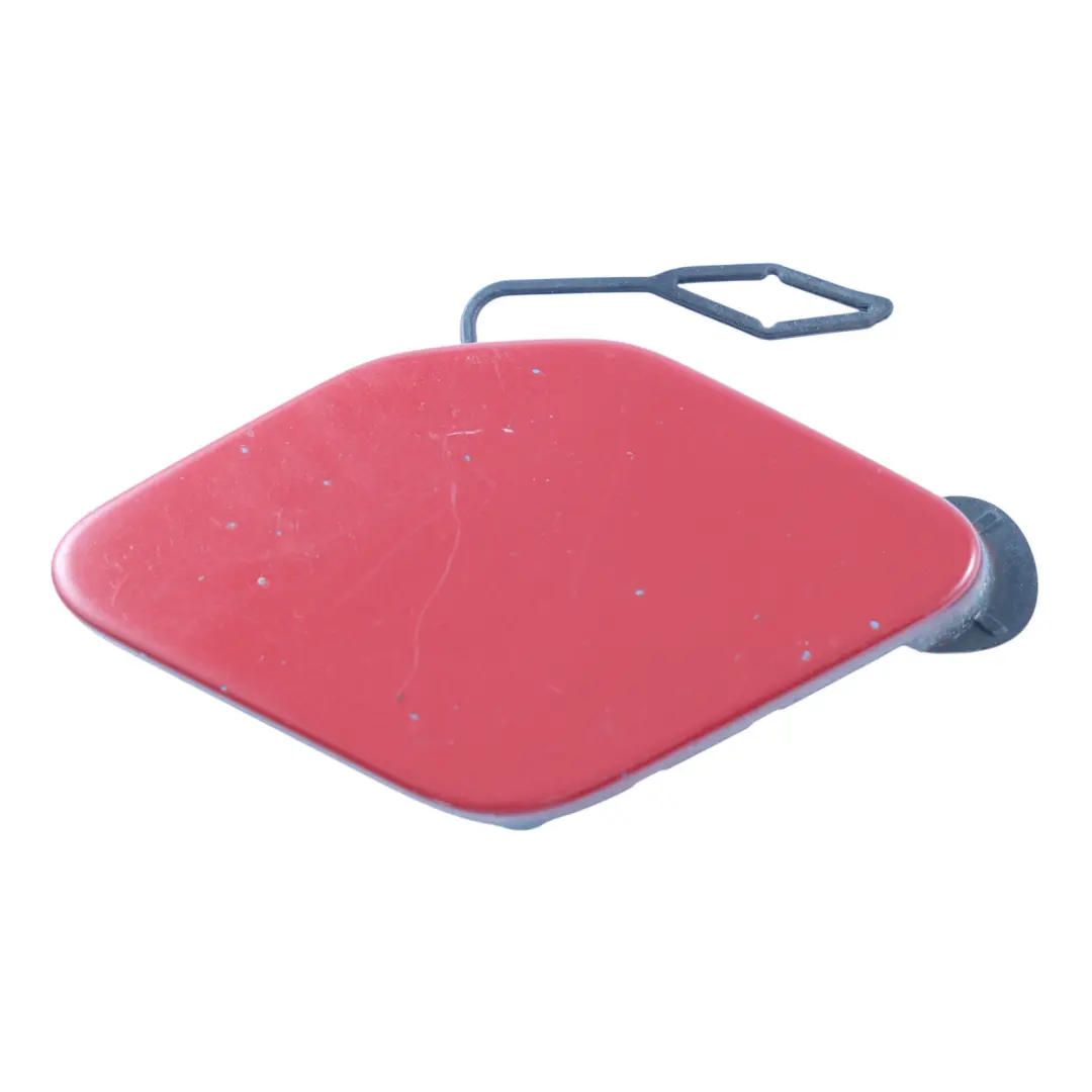 Front Bumper Towing Eye Cover Flap Melbourne Red A75 to BMW F30 F31 LCI with Part number 7396837 BMW F30 F31 LCI Front Bumper Towing Eye Cover Flap Melbourne Red A75 - SKU 7396837-MRT - Part number 7396837