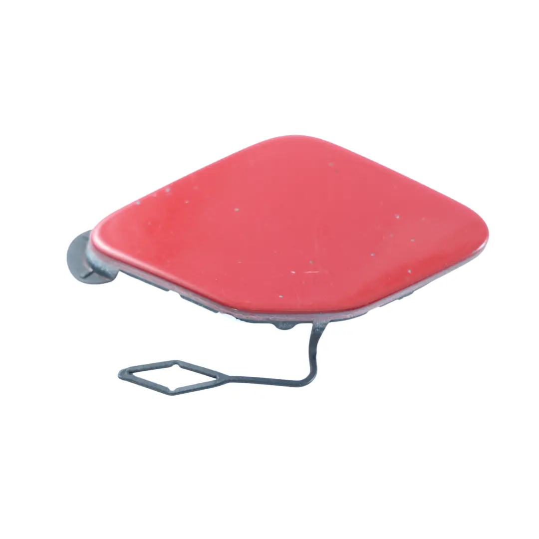 Front Bumper Towing Eye Cover Flap Melbourne Red A75 to BMW F30 F31 LCI with Part number 7396837 BMW F30 F31 LCI Front Bumper Towing Eye Cover Flap Melbourne Red A75 - SKU 7396837-MRT - Part number 7396837