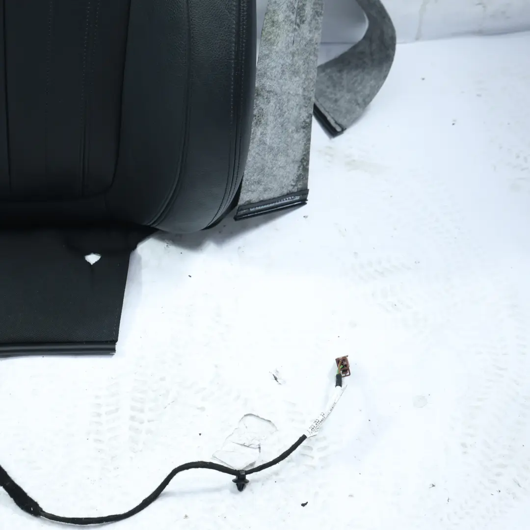 Front Seat Right Backrest Cushion Cover Leather Black Heated to BMW X5 F15 X6 F16 with Part number 7411454 BMW X5 F15 X6 F16 Front Seat Right Backrest Cushion Cover Leather Black Heated - SKU 7411454-2 - Part number 7411454