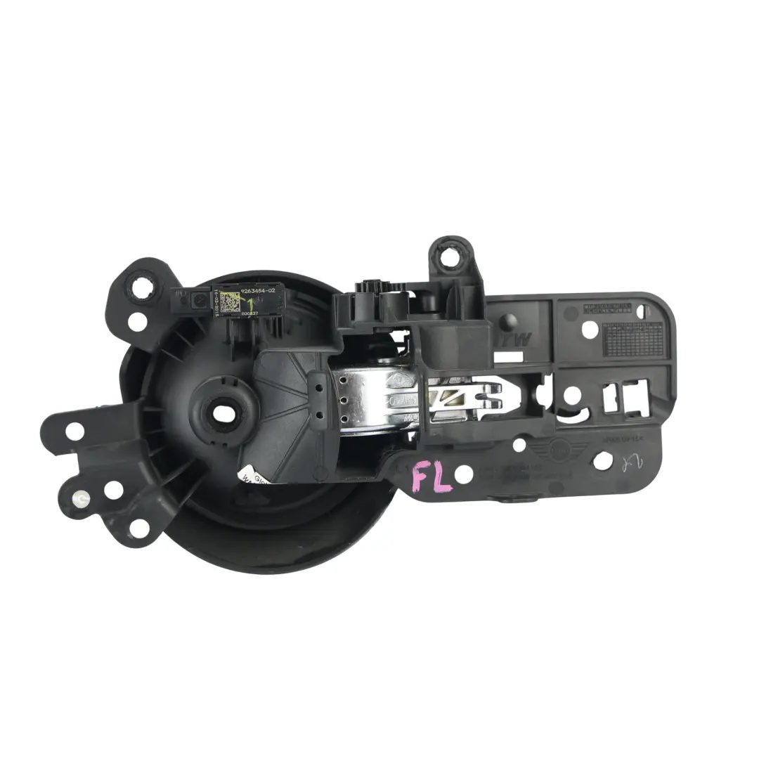 Interior Door Handle Front Left N/S Schwarz Black to Mini F55 F56 F57 with Part number 7419641 Mini F55 F56 F57 Interior Door Handle Front Left N/S Schwarz Black - SKU 7419641 - Part number 7419641